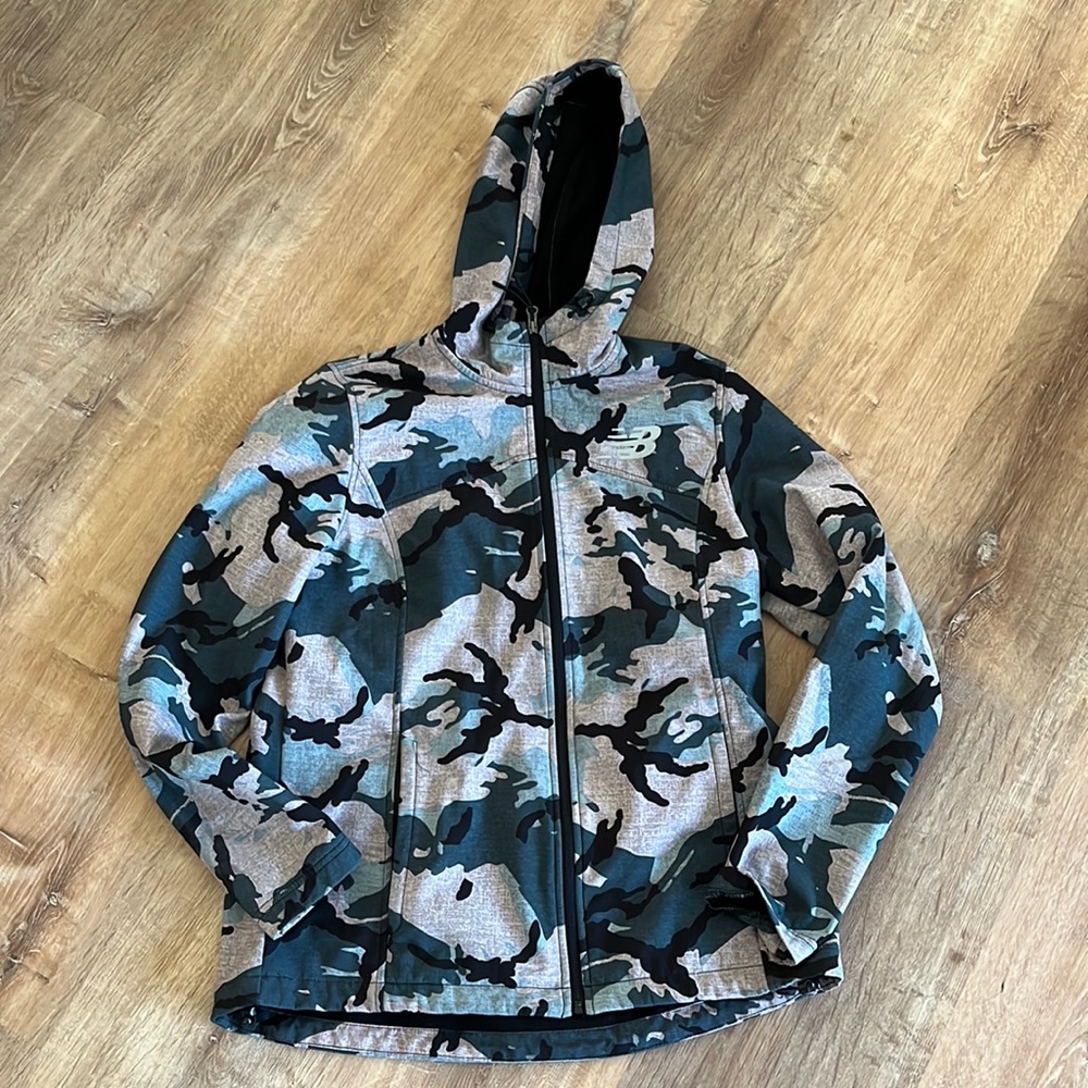New Balance | Soft Shell Camo Fleeced Lined Jacket